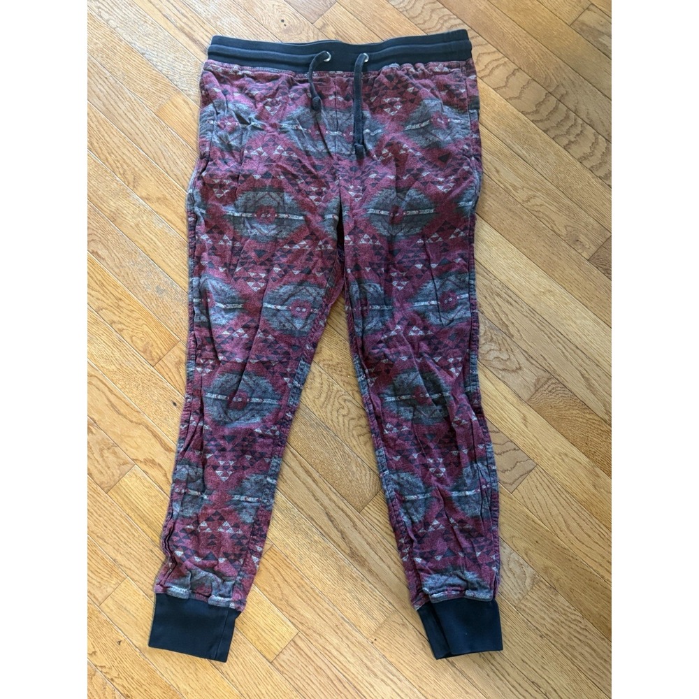 American Eagle Outfitters AEO Aztec patterned lounge pants/joggers Sz M